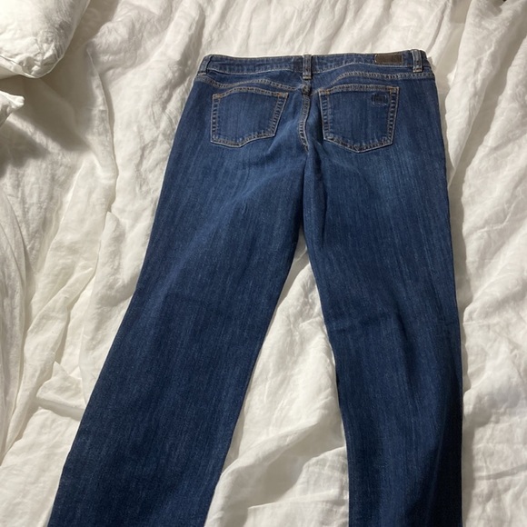 Liz Claiborne size 10 dark wash denims - Picture 6 of 7